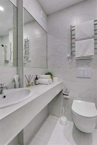 Гостиница Полюстрово Санкт-Петербург Комфорт с одной кроватью или 2 раздельными-9