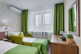 Гостиница Полюстрово Санкт-Петербург Комфорт с одной кроватью или 2 раздельными-4